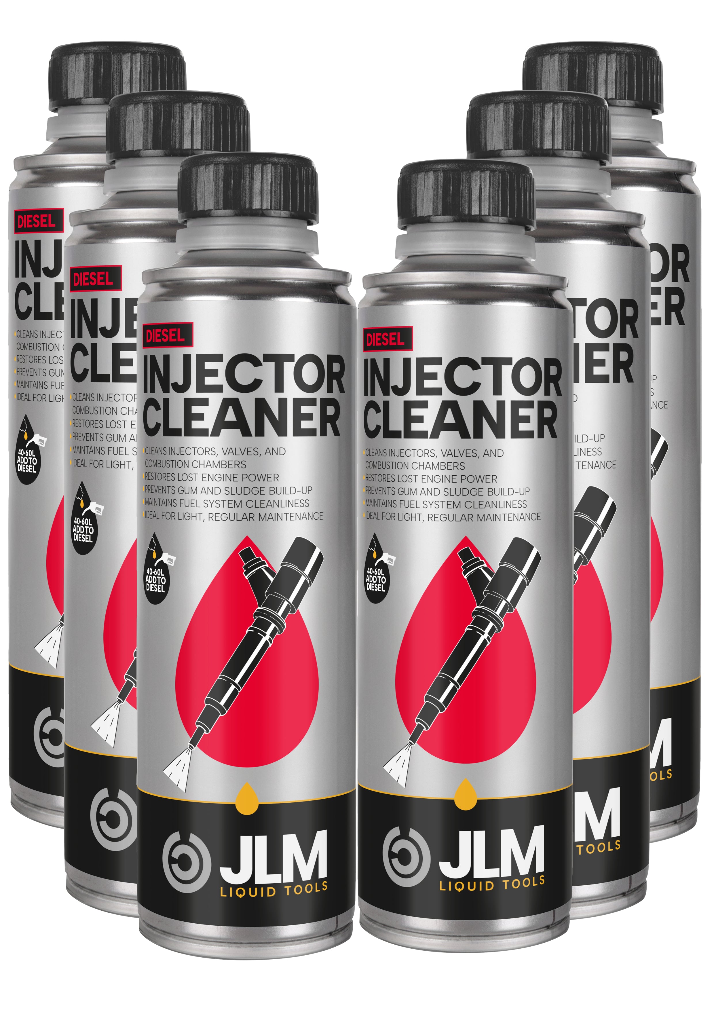 JLM Diesel Injector Cleaner 6er Pack (6x250ml)