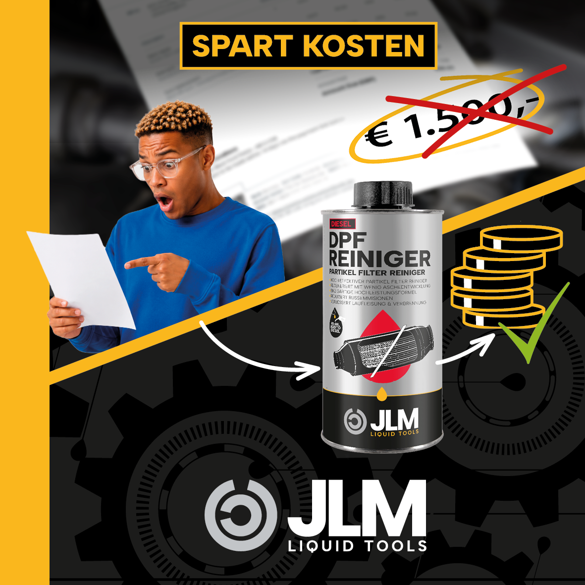 JLM Diesel-Partikel-Filter (DPF) Reiniger