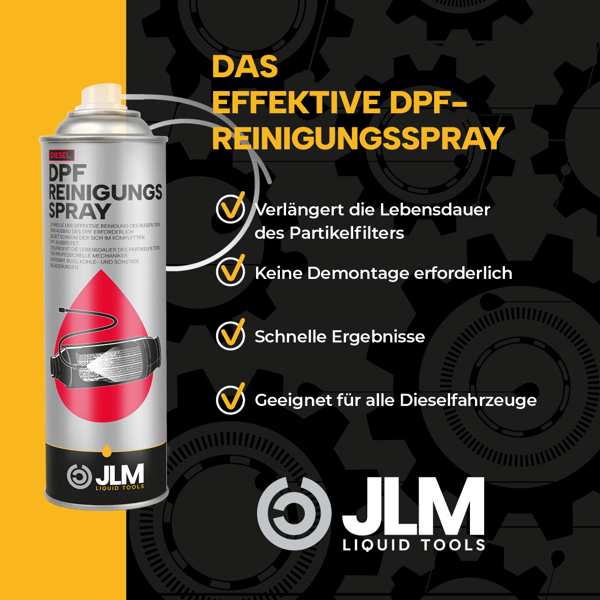 JLM Diesel DPF Reinigungsspray - 0