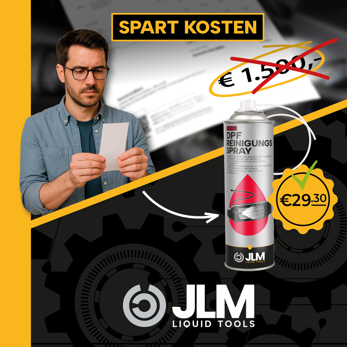 JLM Diesel DPF Reinigungsspray