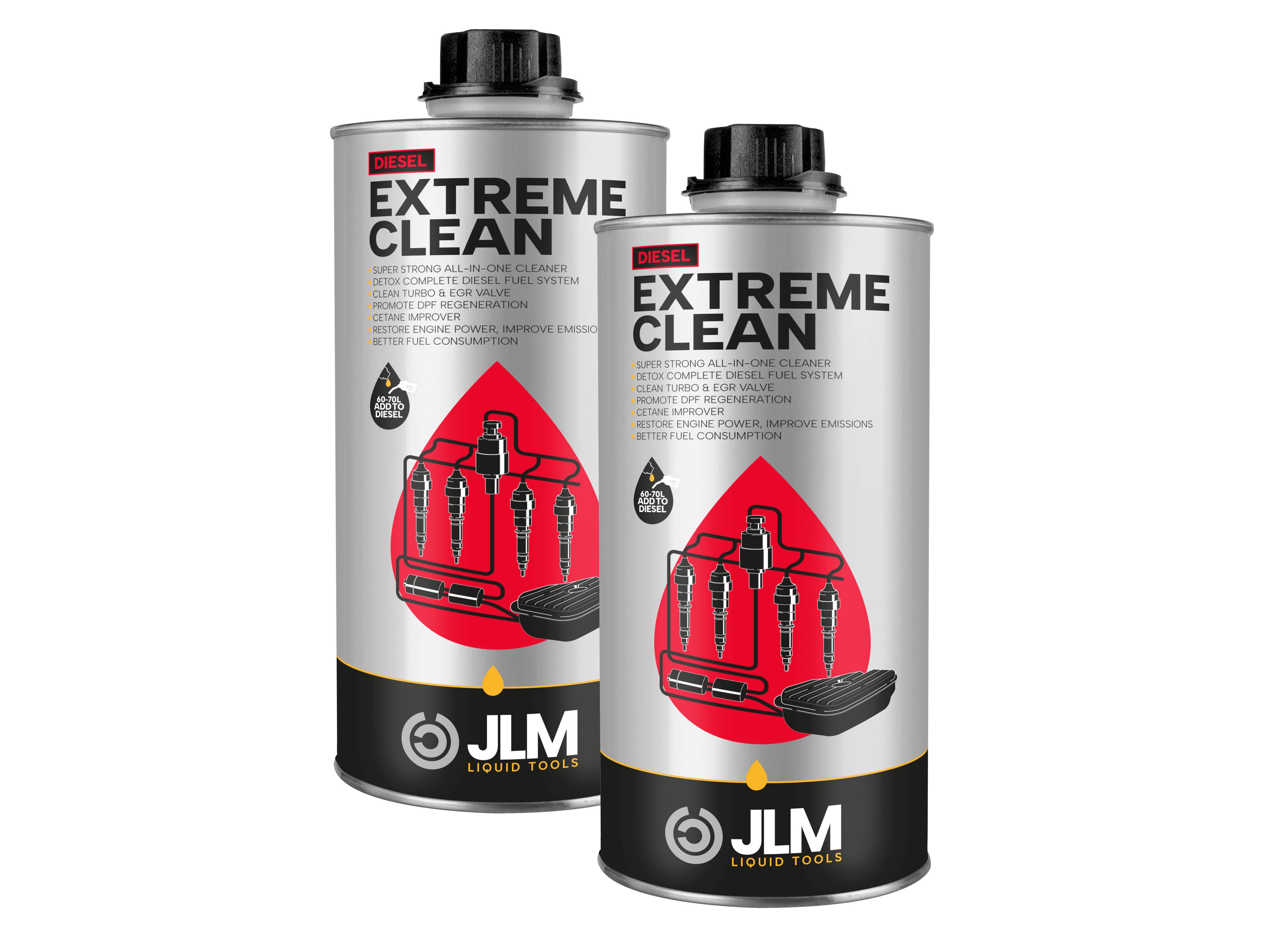 JLM Diesel Extreme Clean 2er Pack (2x1000ml)