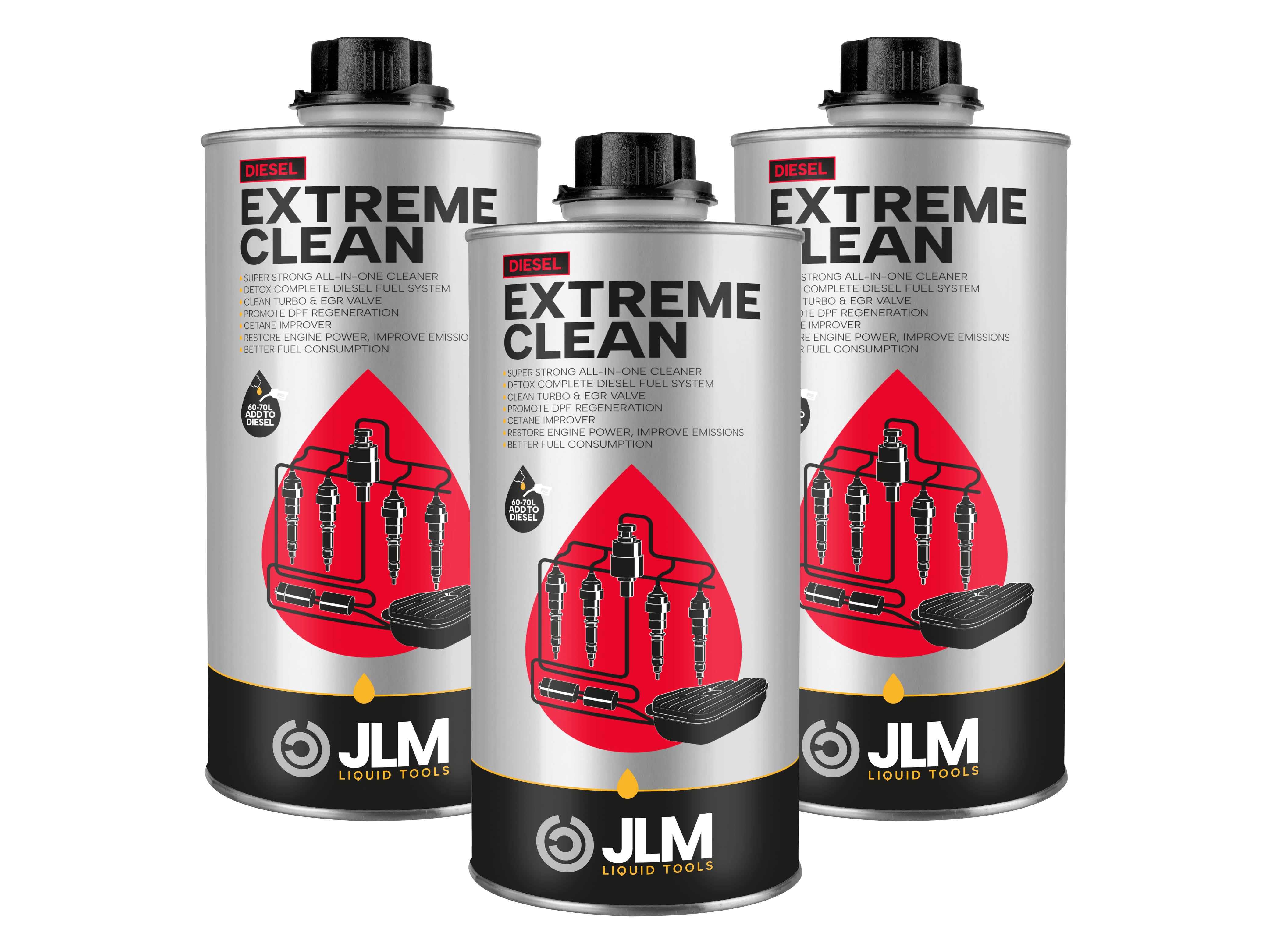 JLM Diesel Extreme Clean 3er Pack