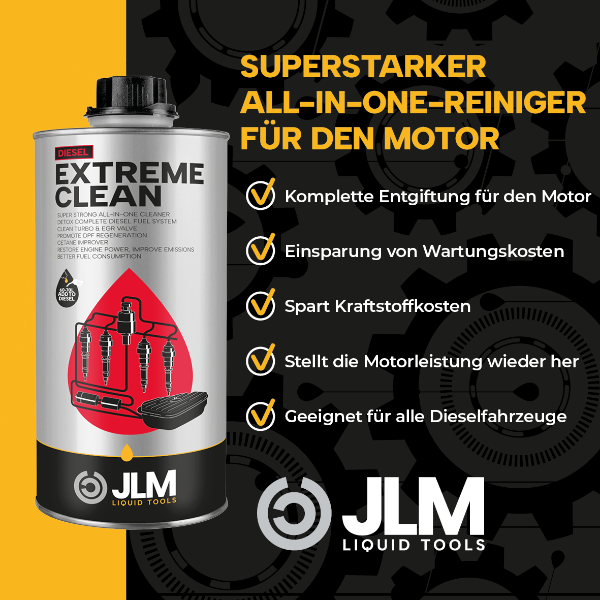 JLM Diesel Extreme Clean 2er Pack (2x1000ml)