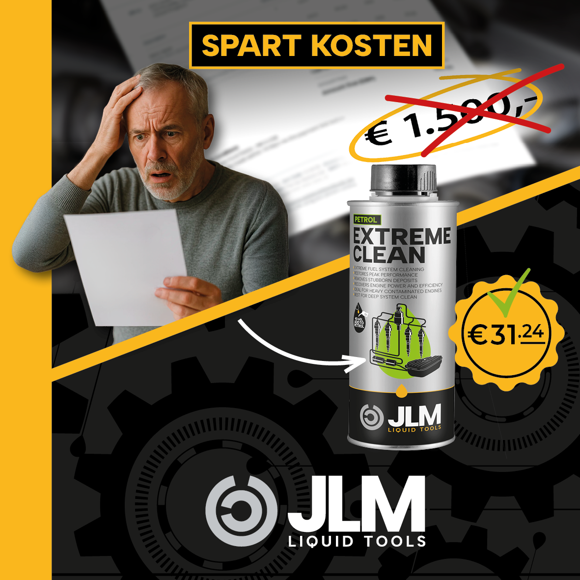 JLM Benzin Extreme Clean 2er Pack (2x500ml)