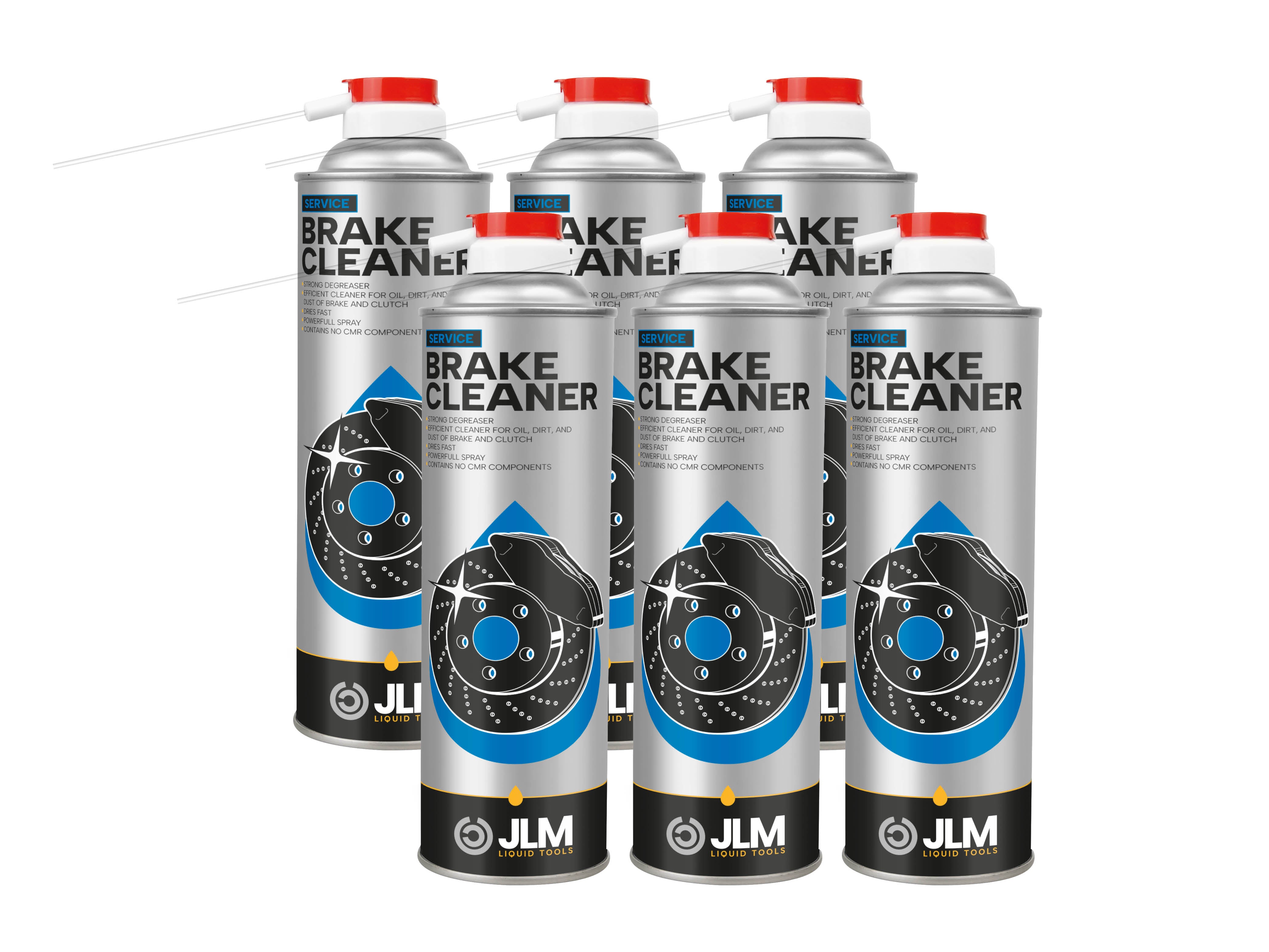 JLM Brake Cleaner 6er Pack (6x500ml)
