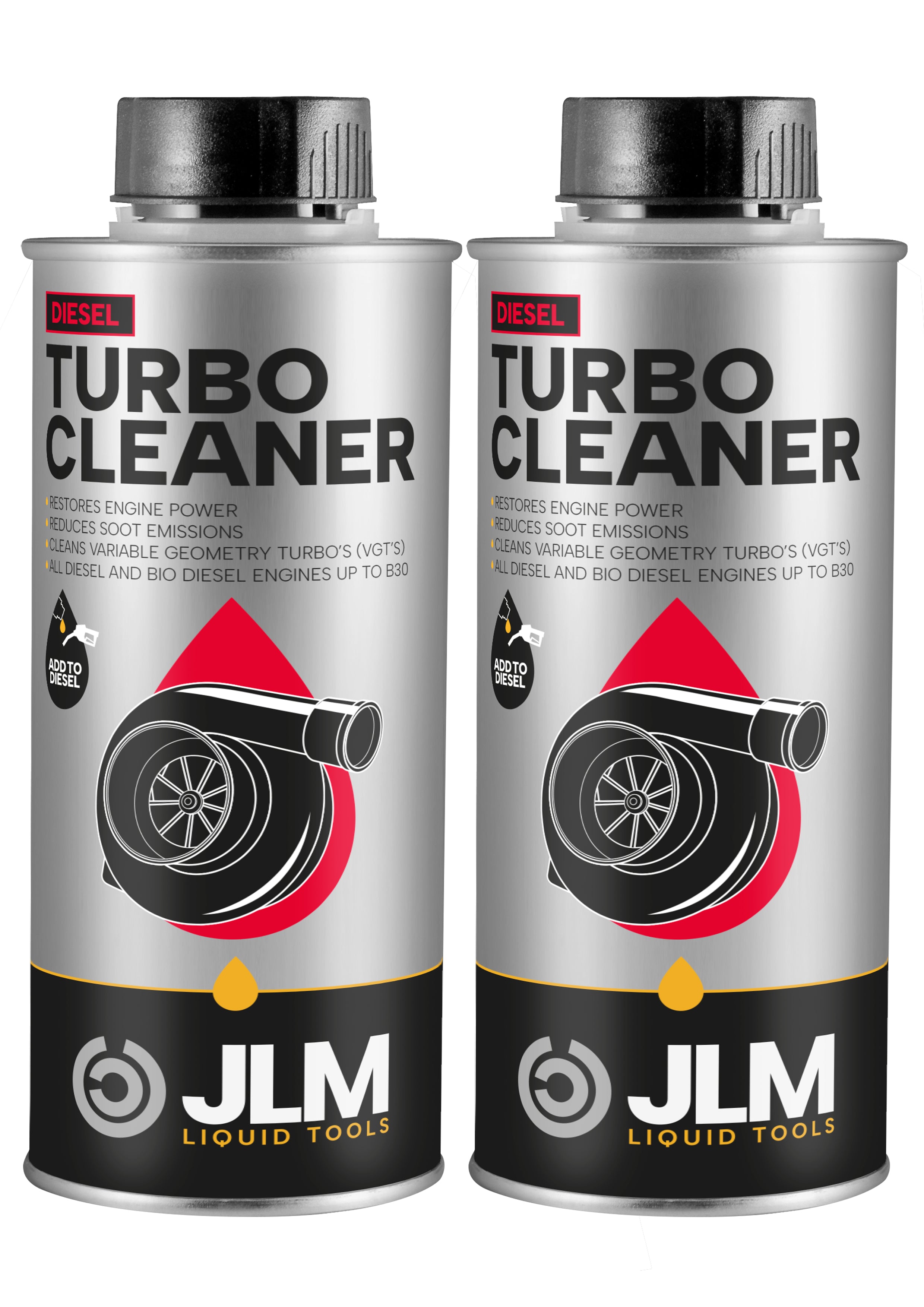 JLM Diesel Turbo Cleaner 2er-Pack 1000ml (2*500ml)